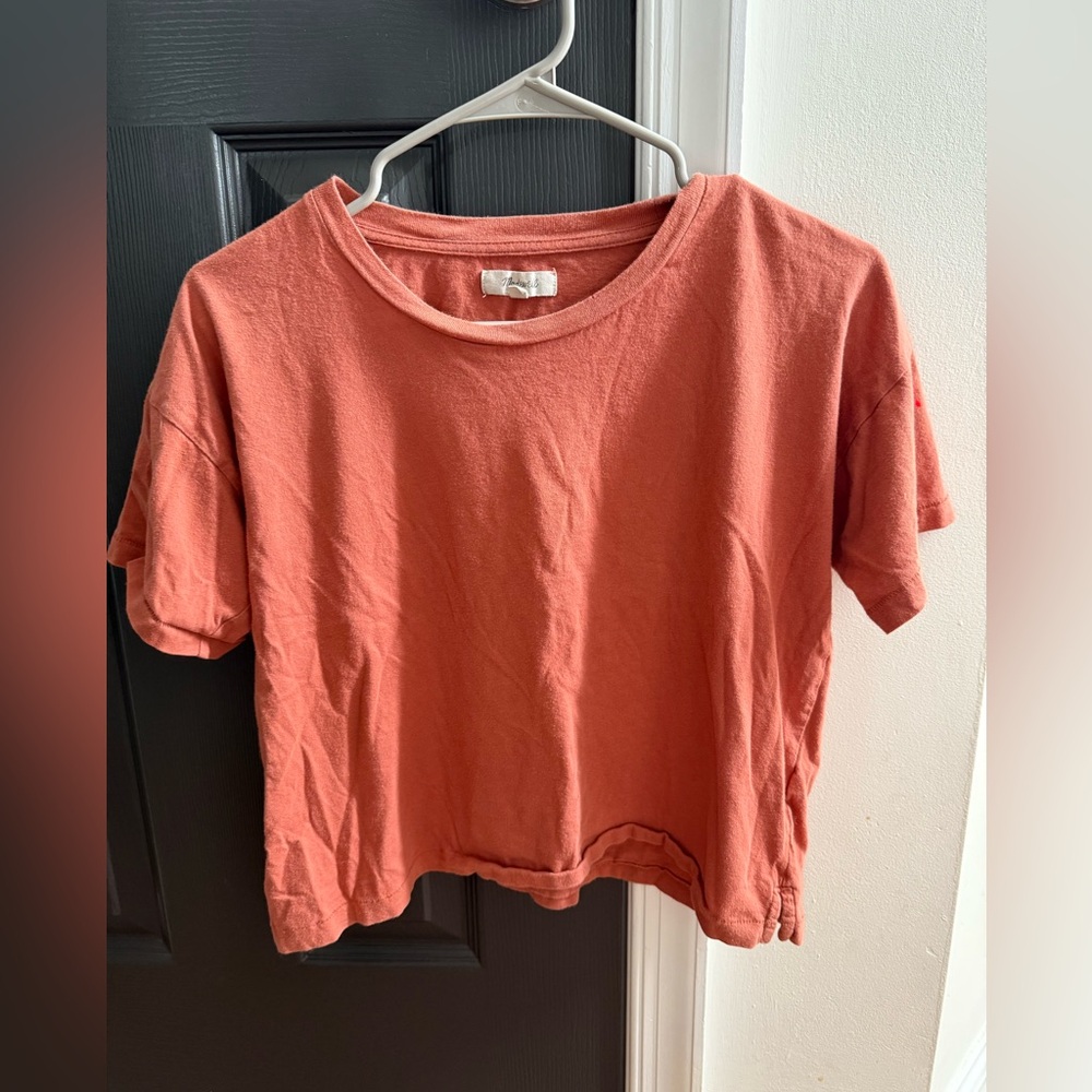 Madewell Everyday Tee Women's Rust T-Shirt